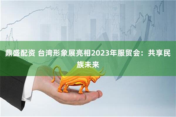 鼎盛配资 台湾形象展亮相2023年服贸会：共享民族未来